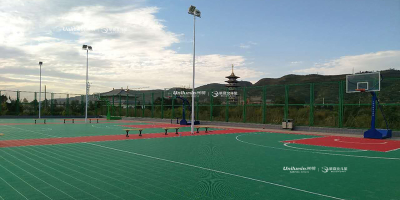 泾川文体广电局体育公园LED体育照明项目