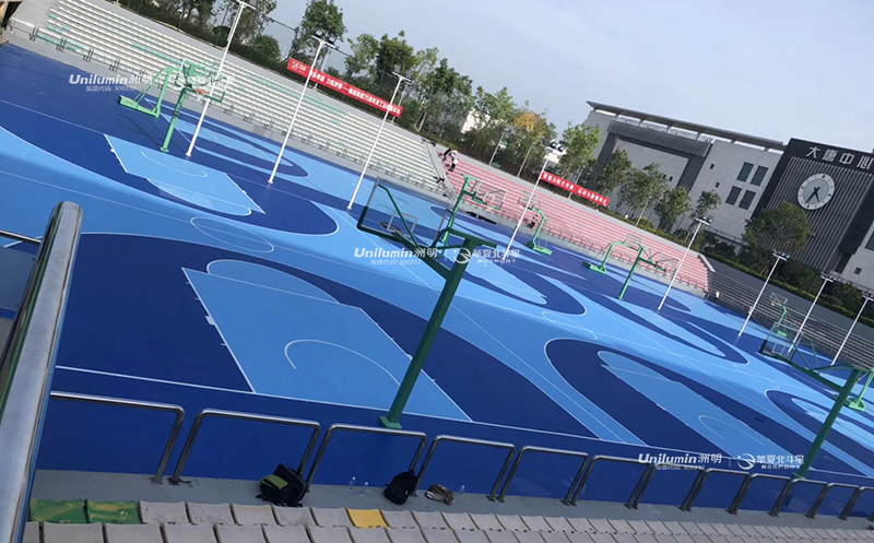 福建厦门大唐中心室外篮球场